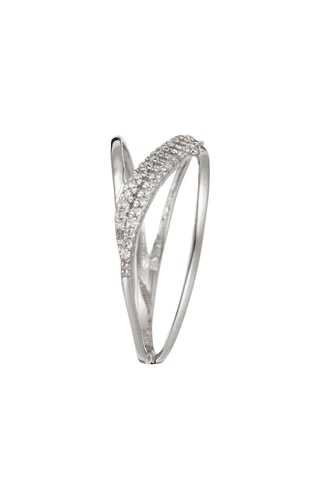 ##Bague Richesse Or blanc et diamants