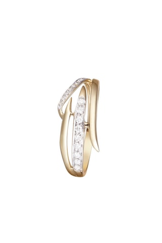 ##Bague Serenity   Or jaune et diamants
