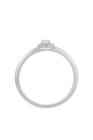 ##Bague Cendrillon Or blanc et diamants
