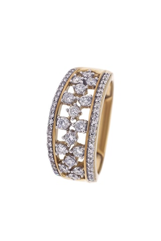 Bague - Or jaune et diamants