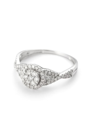 ##Bague Souffle de Diamants - Or blanc et diamants