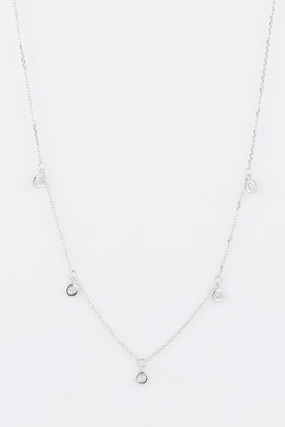 ##Collier Aurélia Or blanc et diamants