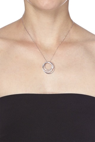 ##Pendentif Hypnotisant Or blanc et diamants