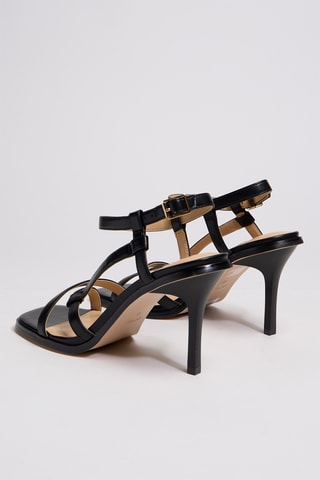 Sandalias de tacón - Negro
