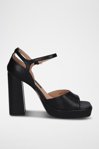Sandalias de tacón Belr - Negro
