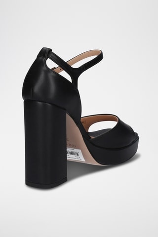 Sandalias de tacón Belr - Negro