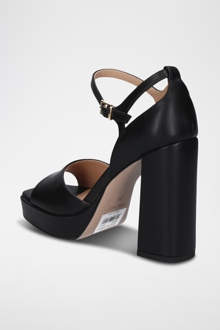 Sandalias de tacón Belr - Negro