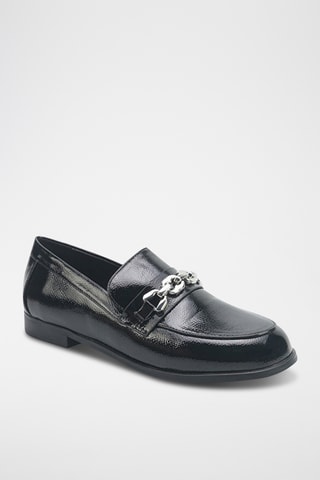 Mocasines con brillo Maran - Negro