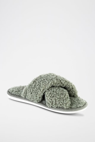 Pantoffels Kaki - Groen
