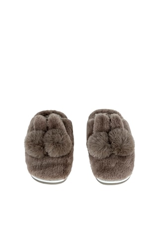 Gevoerde Slippers Parker Bruin - Bruin