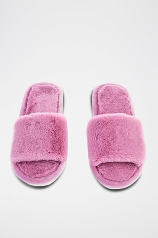 Gevoerde Muiltjes Emery Magenta - Roze