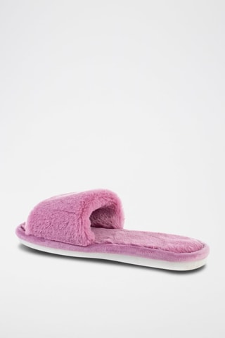 Gevoerde Muiltjes Emery Magenta - Roze