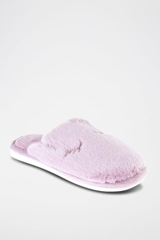 Gevoerde Pantoffels Paisley Paars - Paars