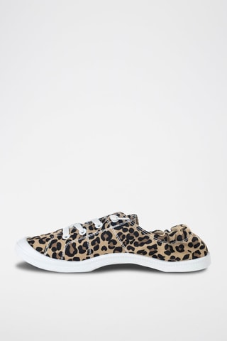 Sneakers Beige en Zwart - Zwart
