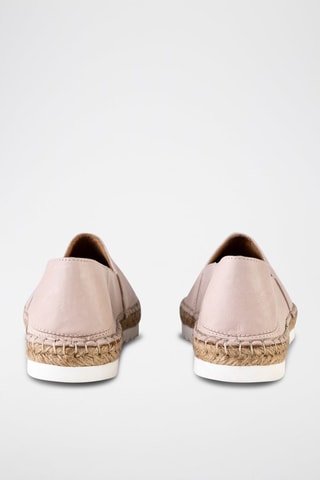 Espadrilles en cuir - Rose