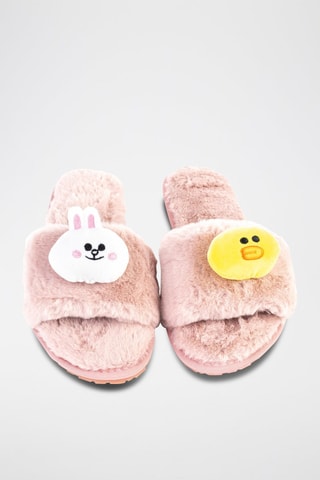 Pantoffels Layla Roze - Roze