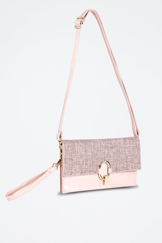Schoudertas - Emily Westwood - Goudkleurig en roze