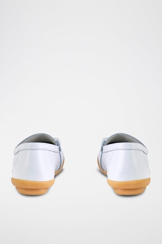 Mocassins en cuir - Blanc