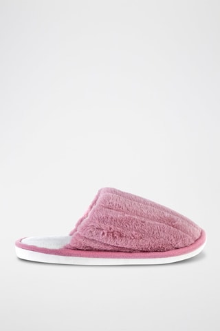Gevoerde Pantoffels Oudroze - Roze