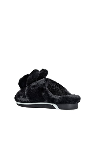 Gevoerde Slippers Parker Zwart - Zwart