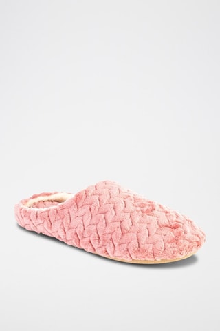 Gevoerde Pantoffels Sophia Oudroze - Roze