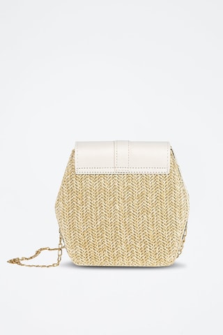 Schoudertas Julia Wit en Beige - Wit