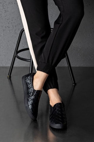 Slip-ons Zwart - Zwart