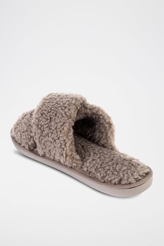 Pantoffels Taupe - Beige