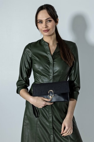 Clutch Emily Zwart - Zwart