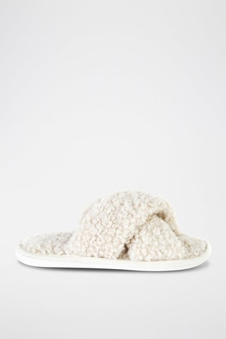 Pantoffels Ecru - Wit