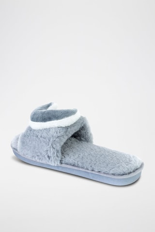 Pantoffels Grijs - Grijs