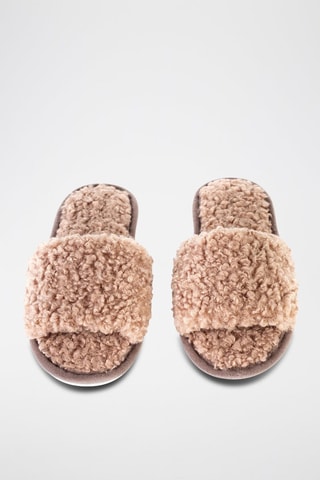 Pantoffels Lichtbruin - Bruin
