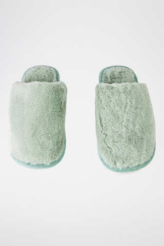 Pantoufles fourrées Lexi - Vert