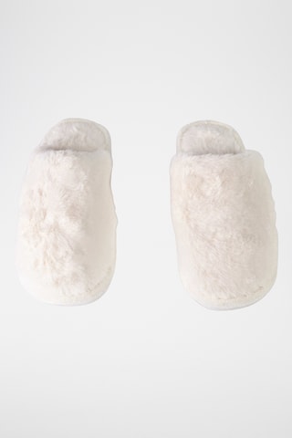Pantoufles fourrées Lexi - Blanc