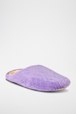 Pantoufles fourrées Lana - Violet