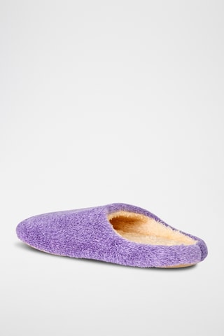 Pantoufles fourrées Lana - Violet