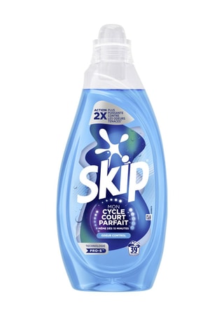 4 x Lessive liquide Odeur Control Mon Cycle Court Parfait Skip - 39 lavages