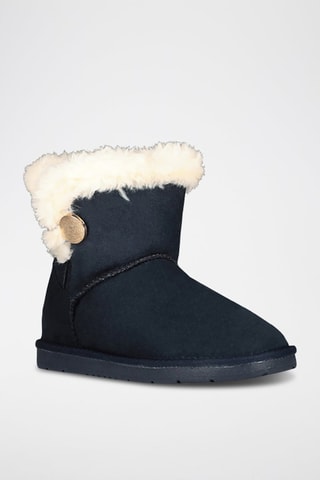 Gevoerde Enkellaarzen Lady - Marineblauw