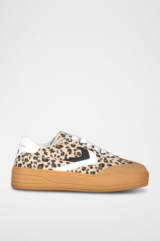 Sneakers Oguepar - Bruin en beige