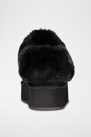 Gevoerde Platform Low Boots Oninkasi - Zwart