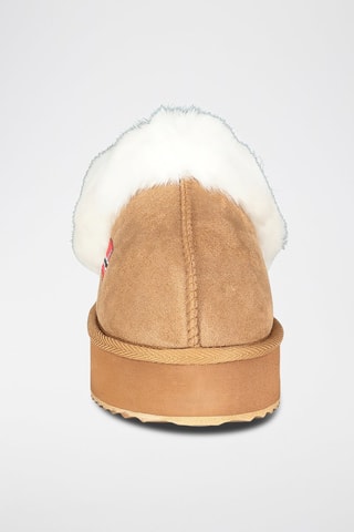 Gevoerde Platform Low Boots Oninkasi - Camel
