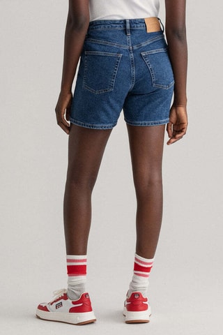 Short en jean - Bleu marine