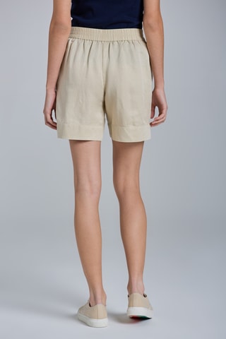 Short en lin - Beige