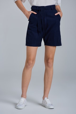 Short taille haute - Bleu foncé