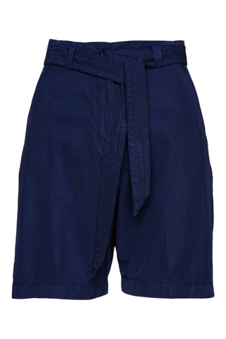Short taille haute - Bleu foncé