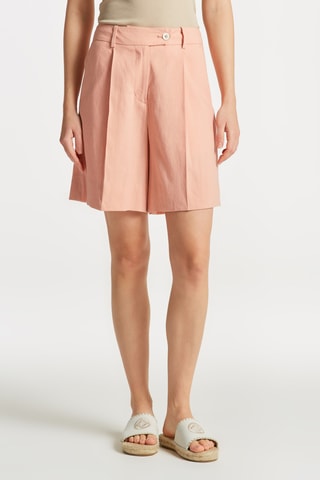 Short en lin - Orange