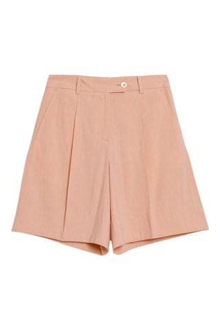 Short en lin - Orange