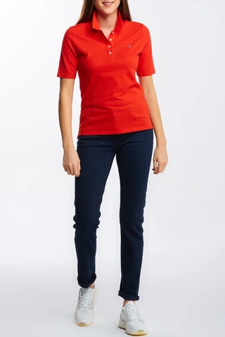 Polo straight - Rouge