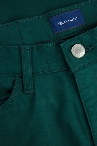 Pantalon skinny taille haute - Vert foncé