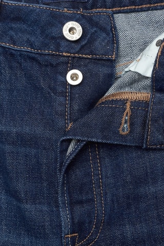 Jean relaxed taille haute - Bleu foncé